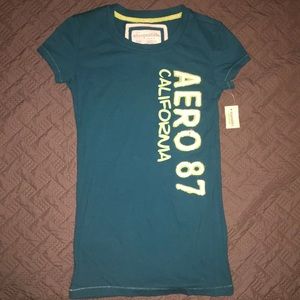 Teal California Aeropostale T-Shirt NWT